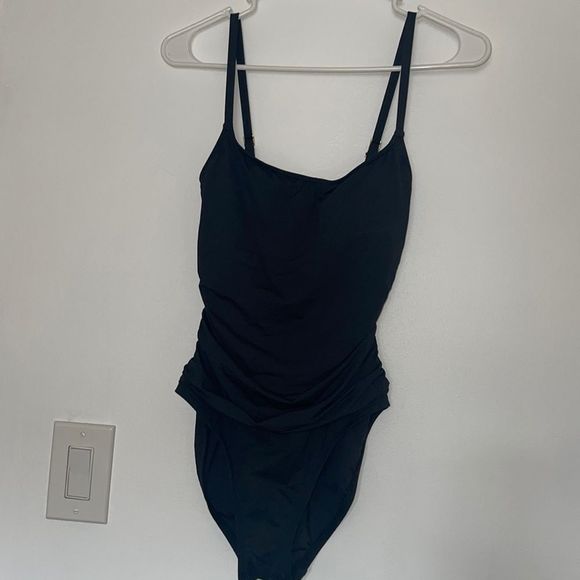 La Blanca Black One Piece Swimsuit - Picture 2 of 2